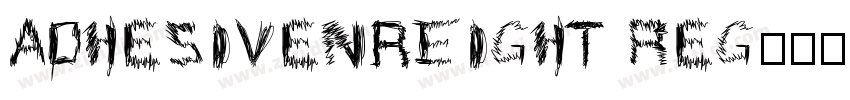 AdhesiveNrEight Reg字体转换
